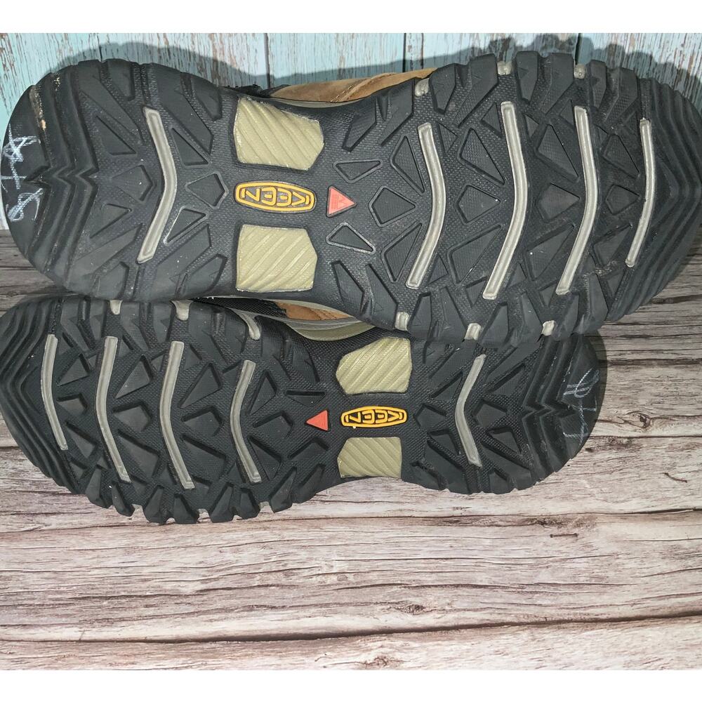 Keen Men's Hiking Boots - Size 10.5 - Brown/Tan - Reinforced Toe - Picture 4 of 4